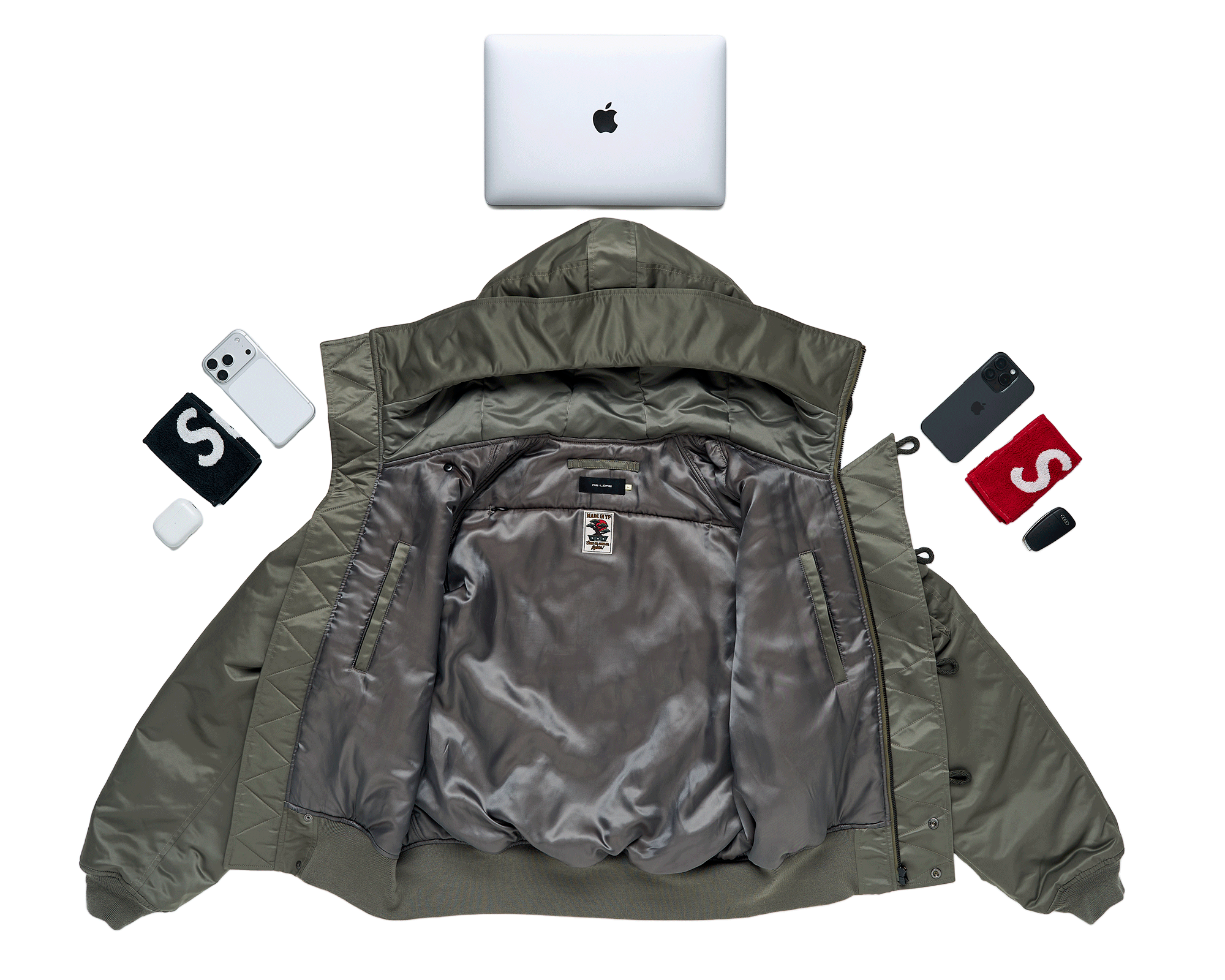6 POCKETSの着用イメージ